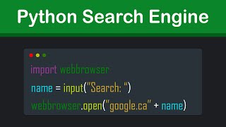 How To Use Python To Create A Search Engine!