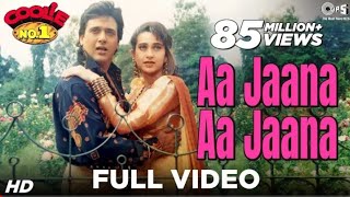 Aa Jaana Aa Jaana | Kumar Sanu | Alka Yagnik | Coolie No.1 | 1995 @Gaane Filmi Songs video Best