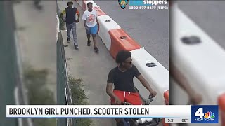 Trio PUNCHES 6-Year-Old Girl in Her Chest Before Stealing $30 Scooter: Police | NBC New York