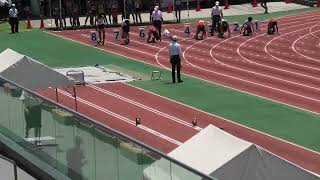 第７５回江戸川区春季陸上競技大会　中学３年生男子１００ｍ　渉