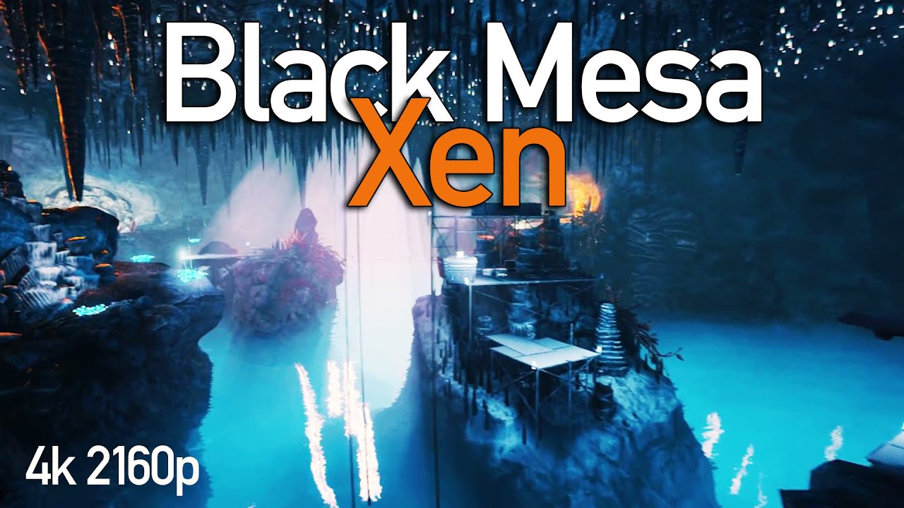 Black Mesa - Xen Gameplay - (4K) - YouTube