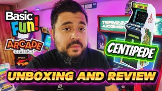 Arcade Classics Centipede Ultra Series Unboxing and Review