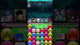 パズドラHUNTER × HUNTERコラボ#パズドラ #HUNTER × HUNTER#ハンターハンター #コラボ