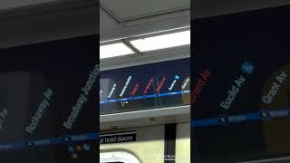 MTA NYCT Subway R211A Strip Map Service Changes #shorts