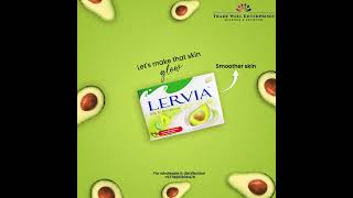 Make your skin glow with Lervia soap,  that provides all the essential milk proteins