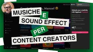 Musiche e sound effects per creatori digitali... Anche GRATIS!!!