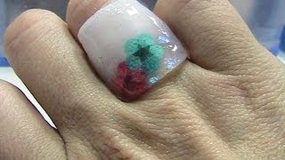 Tutorial: Cómo hacer anillo con acrílico PASO A PASO - Acrylic ring STEP BY STEP