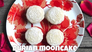 YUMMY SNOW SKIN DURIAN MOONCAKE | KUE BULAN KULIT SALJU ISI DURIAN