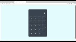 INTERNPE task1 -Simple Calculator