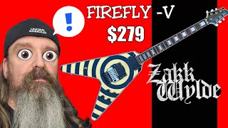 I tried a ZAKK WYLDE Flying V that you gotta see