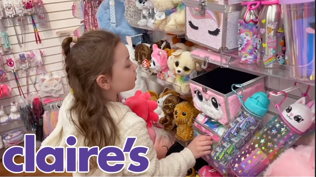 Buying My Daughter Everything She Wants At Claire S Youtube