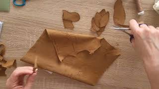 Sewing a teddy bear, 12 cm. Part 1.