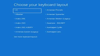 How to fix " Choose your keyboard layout" | Windows 11