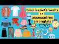 vocabulaire anglais▪️tous les vêtements et accessoires en anglais▪️anglais facile.