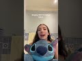 singing hot to go as stitch shorts stitch