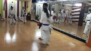 Focus kumite practice