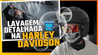 LAVAGEM DETALHADA HARLEY DAVIDSON (DETALHAMENTO)