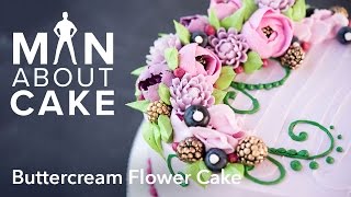 (man about) Buttercream Flowers | Man About Cake with Joshua John Russell