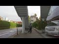 【4k】駅間街あるき　都営 牛込柳町～jr 市ヶ谷　walking around town between stations ushigomeyanagicho ichigaya