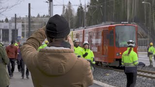 Tampereen Ratikan koeajojen ensimmäinen viikko (kooste)