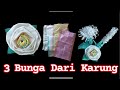 3 Kreasi Bunga Dari Karung Beras Bekas