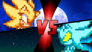 Super Sonic VS Solaire (Sprite Battle)