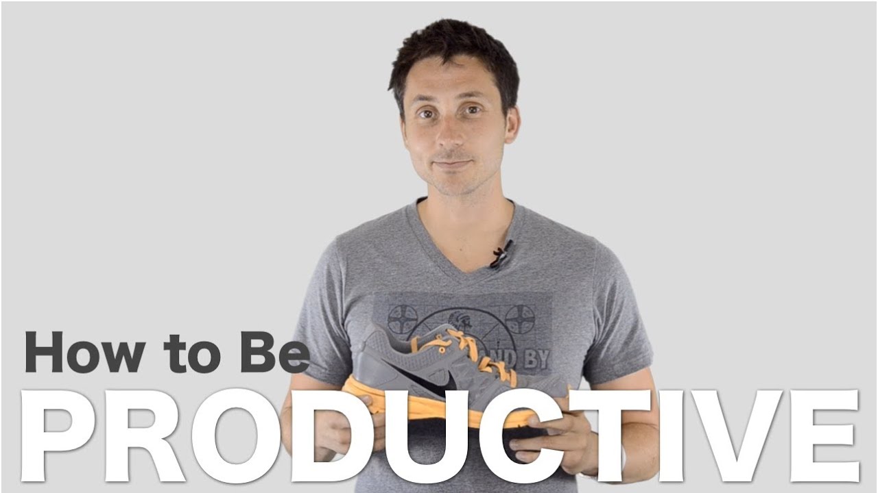How To Be Productive Youtube