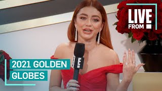 Sarah Hyland Jokes About Lack of Wedding With Wells Adams | E! Red Carpet & Award Shows