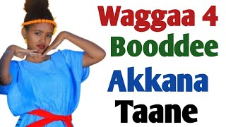 Waggaa 4 Booddee Akkana Taanekaa