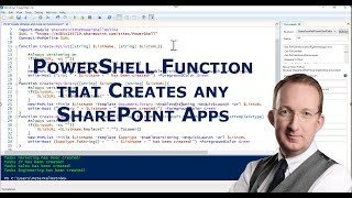 080 PowerShell Function that Creates Any SharePoint Apps - PowerShell with SharePoint from Scratch