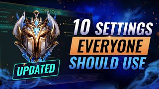 10 ESSENTIAL SETTINGS That Will IMPROVE YOUR GAMEPLAY in Season 11 - League of Legends