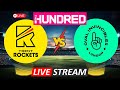 THE HUNDRED LIVE | TR vs OI LIVE | TRENT ROCKETS vs OVAL INVINCIBLES LIVE | WOMENS CRICKET LIVE