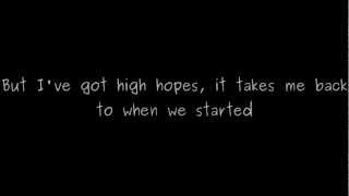 Kodaline High Hopes Lyrics...