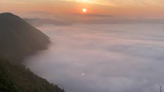 摩周湖の雲海