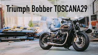 Triumph Bobber Toscana29 สุดตารางจากเบลล่า ช่วงล่าง Ohlins เบรค Beringer เต็มระบบ