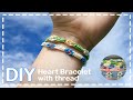 실꽃팔찌 만들기 l flower bracelets tutorial l DIY