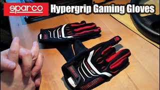 Sparco Hypergrip Gaming Gloves, first look!