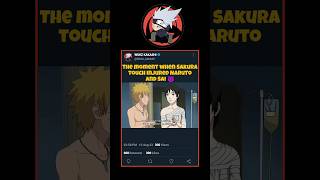 The moment when Sakura touch injured Naruto and Sai || #naruto