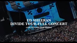 ED SHEERAN, DIVIDE TOUR FRANCE 2019