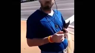 Don’t be filming me brother