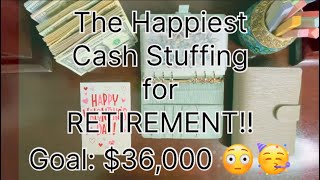 Cash Stuffing Paycheck 1 February 2025 #retirementincome #retirement #cashstuffing #budgeting