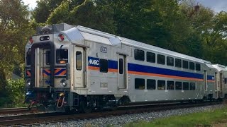 MARC Train with New Bombardier Cars