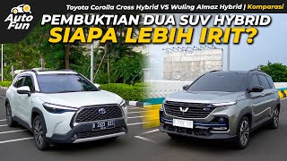 Almaz Hybrid Irit? Kami Adu dengan Corolla Cross Hybrid! | Komparasi