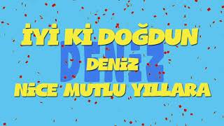 İyi ki doğdun DENİZ - İsme Özel Ankara Havası Doğum Günü Şarkısı (FULL VERSİYON) (REKLAMSIZ)