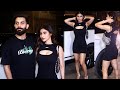 Mouni Roy Turns Head In Cut Out Black Mini Dress at Tanuj Garg Party