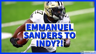 EMMANUEL SANDERS TO THE COLTS | Indianapolis Colts, NFL, Emmanuel Sanders