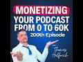 how to monetize your podcast with community and services from day 1