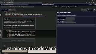 (ARCHIVED) Learn HTML Forms by Building a Registration Form - Step 18