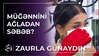 “İstəməzdim ağlamaq” – Müğənni canlı efirdə göz yaşına boğuldu / Zaurla Günaydın