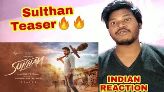 Sulthan - Official Teaser (Tamil) | Karthi, Rashmika|Vivek Mervin| Bakkiyaraj Kannan|Indian Reaction
